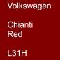 Preview: Volkswagen, Chianti Red, L31H.